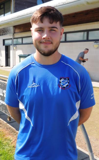 Jac Delaney - two tries for Fishguard No 8